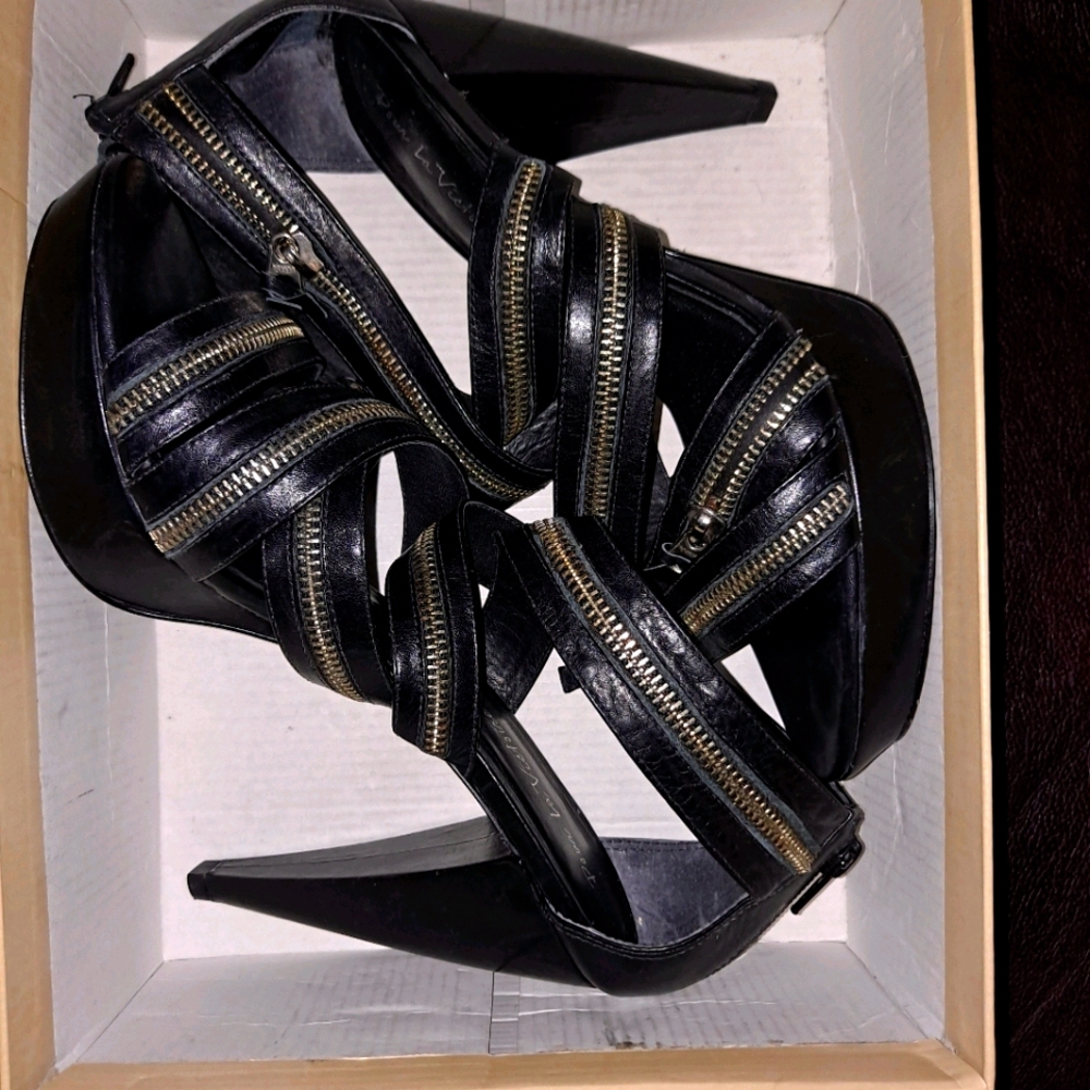 Black Sexy Plat forms - Pour la Victorie